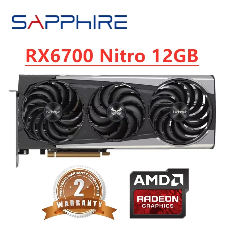 GPU Sapphire RX 6700 XT 6700XT - огляд і ціна Rx 6700 Xt 12Gb Graphics Card