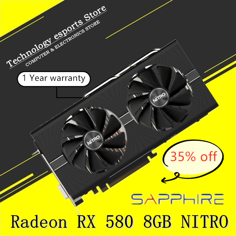 SAPPHIRE Original RX 580 8G NI - огляд і ціна Rtx 3070 8Gb Graphics Card
